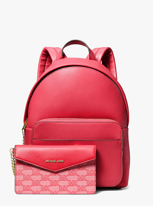 Maisie Medium Pebbled Leather 2-in-1 Backpack