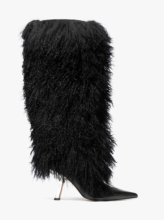 Luna Shearling and Leather Boot