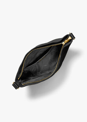 حقيبة تاونسند من الجلد السويدي ذات الخياطة العلوية