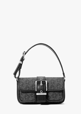 michael kors colby extra small empire signature logo shoulder bag