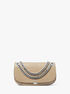 Christie Mini Crocodile Embossed Leather Envelope Bag