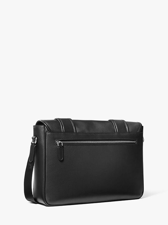 michael kors colby leather messenger bag