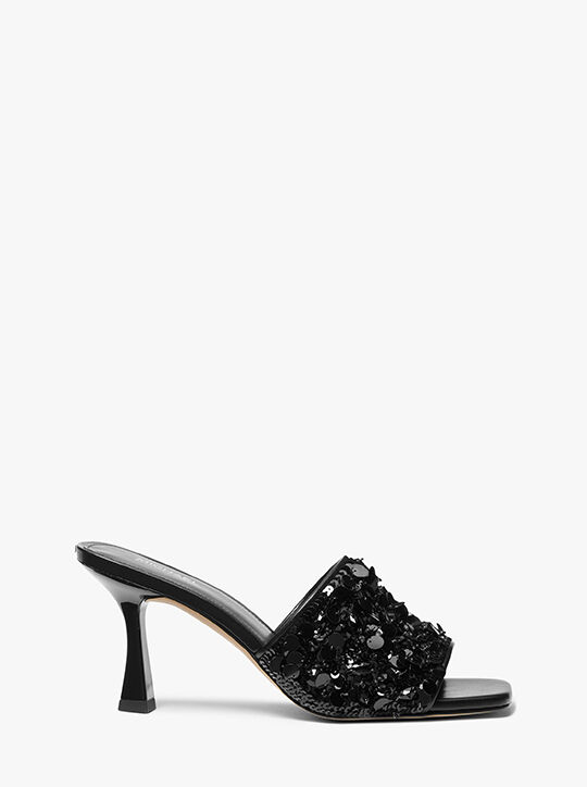 Tessa Sequined Mule Sandal