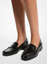 Carlson Crackled Patent Leather Loafer