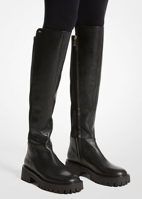 Asher Leather Knee-High Boot