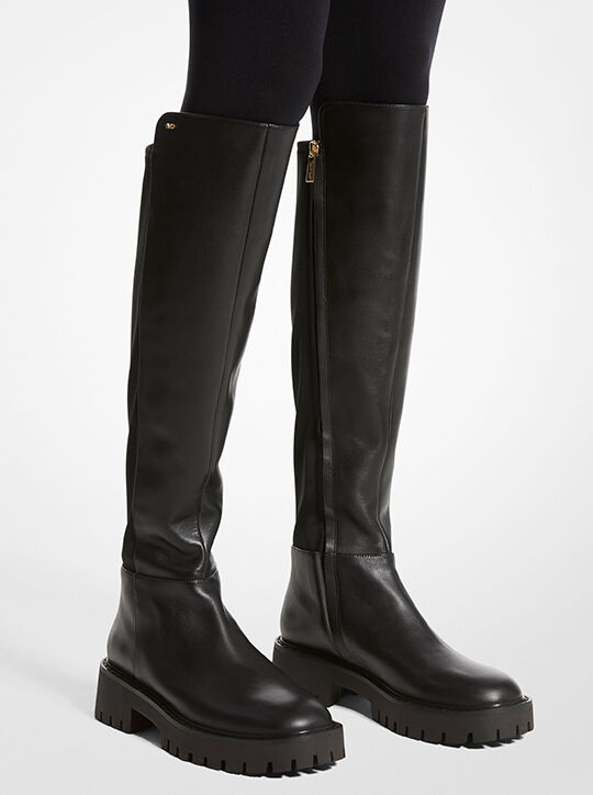 Asher Leather Knee-High Boot