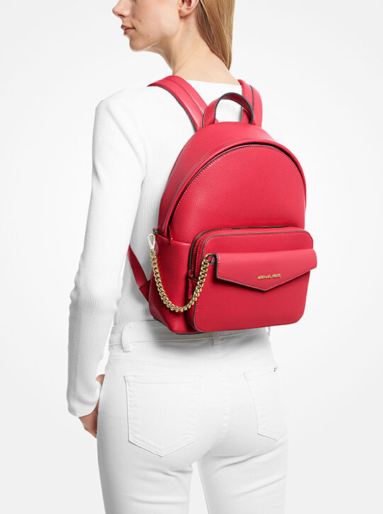 Maisie Medium Pebbled Leather 2-in-1 Backpack