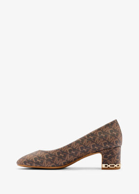 michael kors june flex empire monogram pump