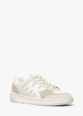 michael kors rebel mixed media sneaker