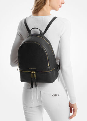 Rhea Medium Leather Backpack