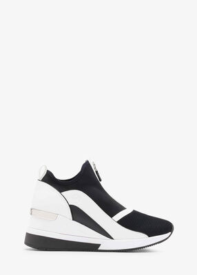 michael kors spencer mixed media trainer