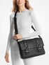 michael kors colby leather messenger bag