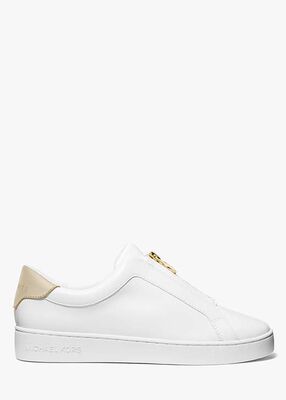 michael kors keaton zip up sneaker