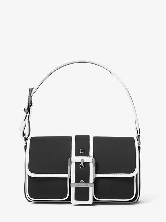 Colby Medium Two-Tone Neoprene Shoulder Bag