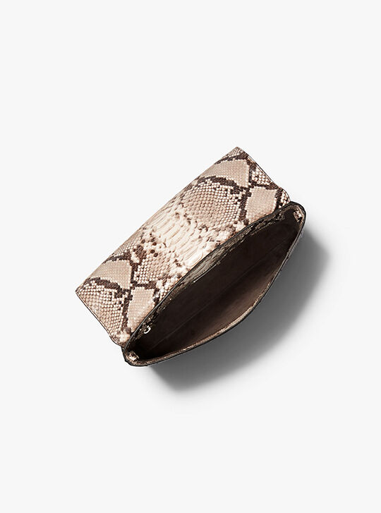 Michael kors clutch cheap snakeskin