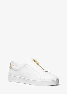 michael kors keaton zip up sneaker