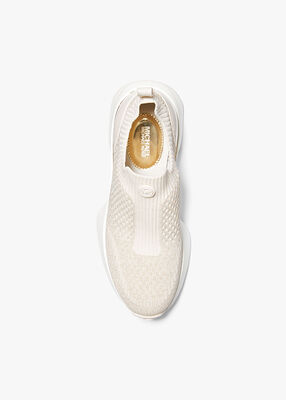 michael kors ari stretch knit slip on sneaker