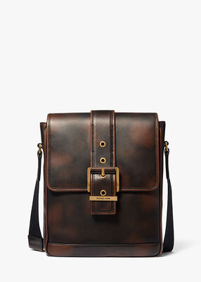 Colby Burnished Leather Crossbody Bag