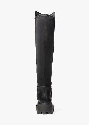 michael kors asher leather knee high boot