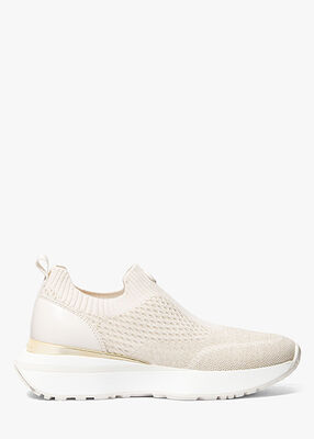 michael kors ari stretch knit slip on sneaker