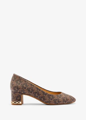 michael kors june flex empire monogram pump