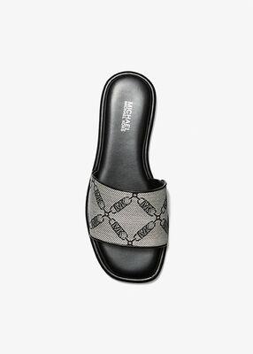 Hayworth Empire Logo Jacquard Slide Sandal