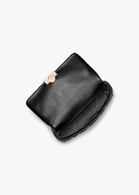 Tribeca Small Quilted Leather Shoulder Bag