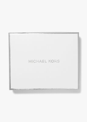 michael kors colby small leather tri fold wallet