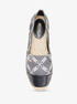 Kendrick Empire Diamond Logo Jacquard Slip-On Espadrille