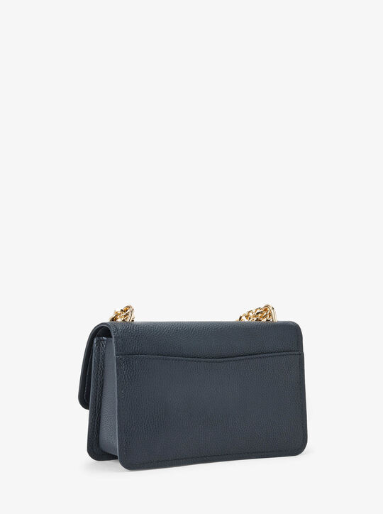 Claire Large Pebbled Leather Convertible Shoulder Bag