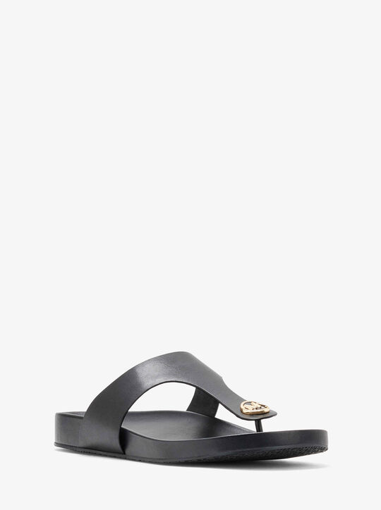 Lucinda Leather T-Strap Sandal