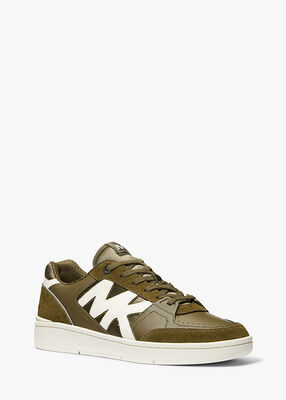 michael kors rebel leather sneaker