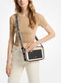 Maeve Large Canvas and Smooth Crossbody Bag