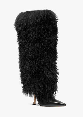 Luna Shearling and Leather Boot