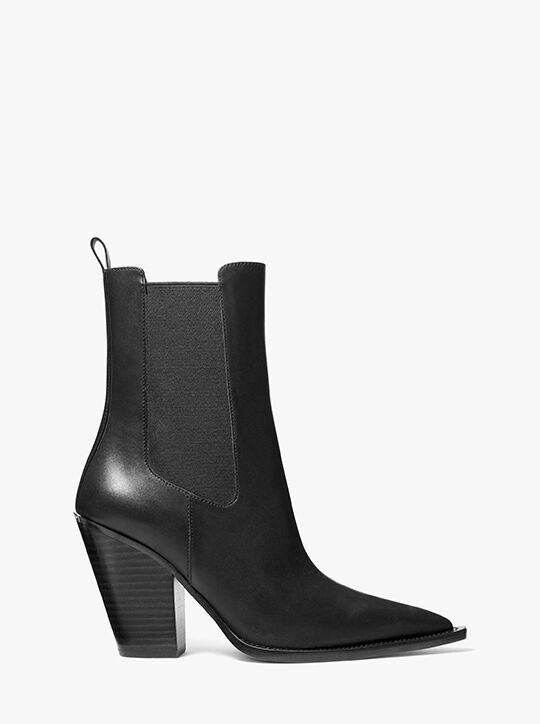 michael kors leni leather boot