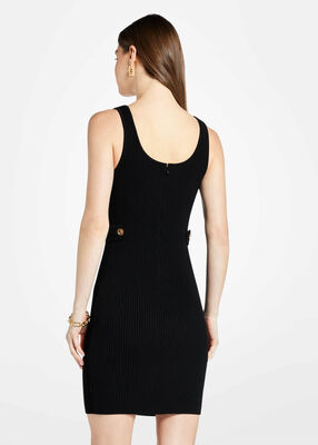 michael kors stretch knit mini dress