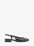 Perla Flex Leather Slingback Flat