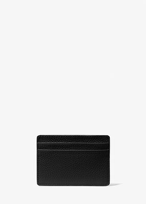 Pebbled Leather Card Case