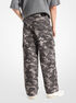 michael kors camouflage denim cargo jeans