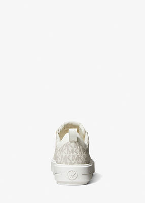 michael kors emmett signature logo sneaker