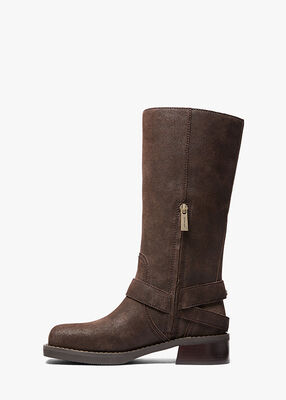 Crosby Suede Moto Boot